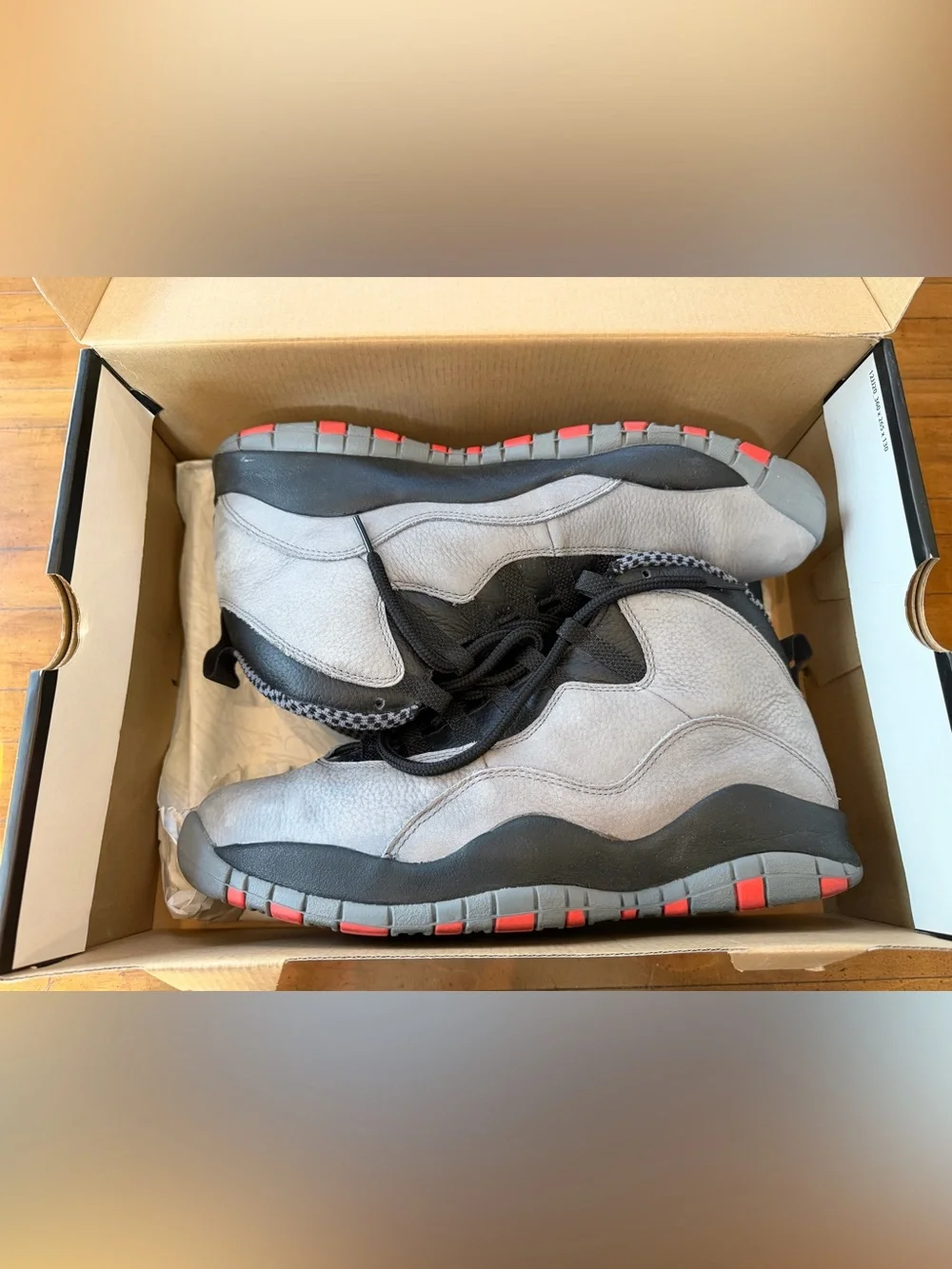 Air Jordan Retro 10 Cool Grey size 12